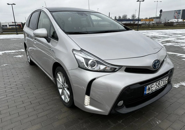 Toyota Prius+ cena 119000 przebieg: 97000, rok produkcji 2019 z Łobez małe 781